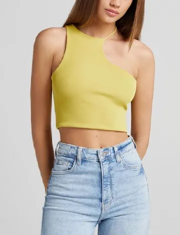 Top Bershka, verde