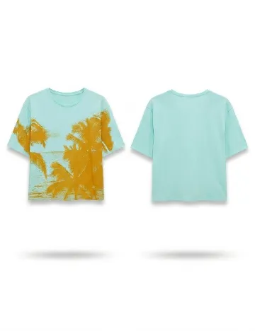 Tricou Zara, albastru