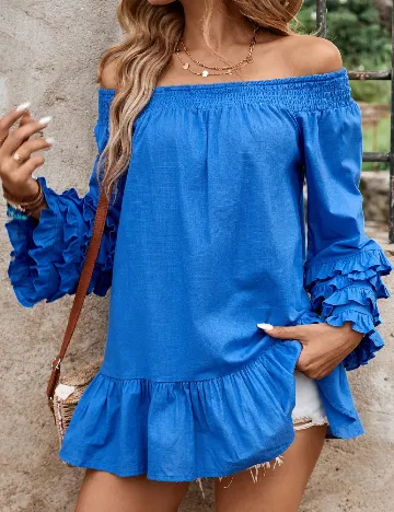 Bluza SHEIN, albastru