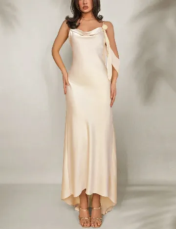Rochie medie SHEIN, crem