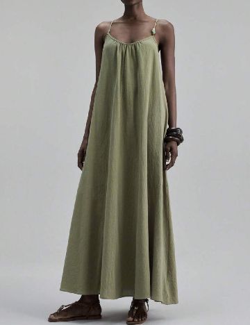 Rochie lunga SHEIN, verde