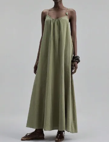 Rochie lunga SHEIN, verde