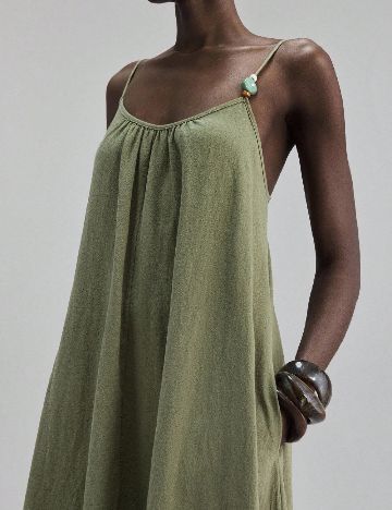 Rochie lunga SHEIN, verde