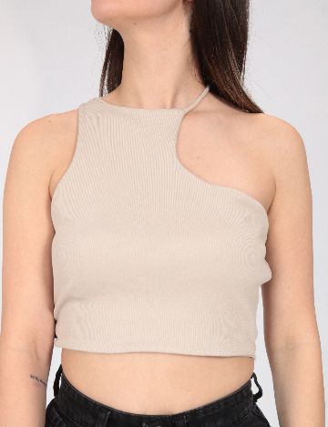 Top Bershka, crem