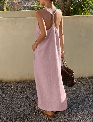 Rochie lunga SHEIN, roz