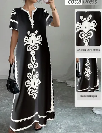 Rochie lunga SHEIN, negru