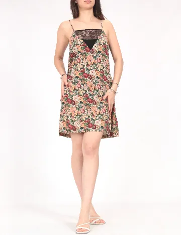 Rochie scurta Zara, mix culori