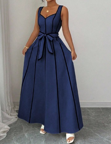 Rochie lunga SHEIN, bleumarin