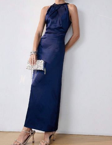 Rochie lunga SHEIN, albastru