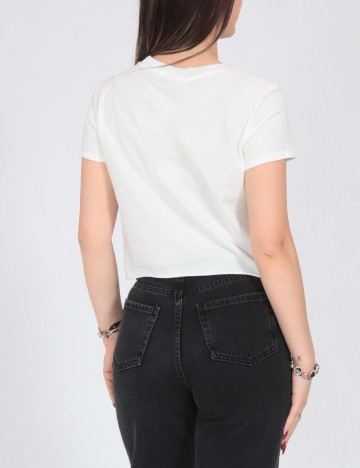 Tricou Bershka, alb