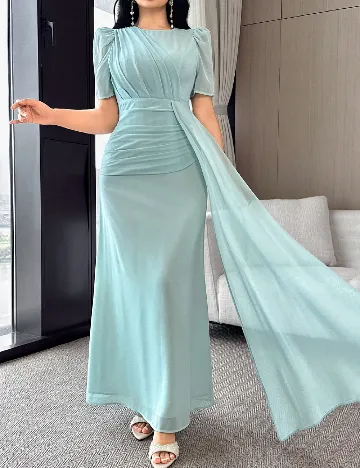 Rochie lunga SHEIN, bleu