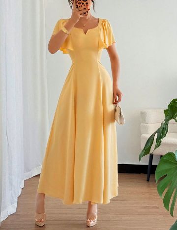 Rochie lunga SHEIN, galben