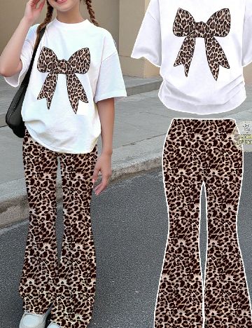 Compleu Shein Kids, animal print