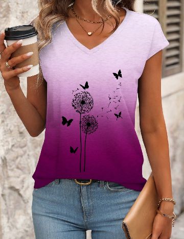 Tricou SHEIN, roz