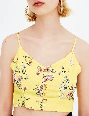 Top Pull&Bear, galben
