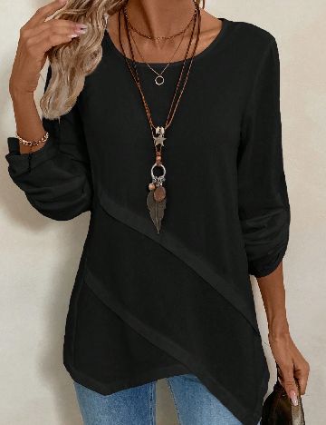 Bluza SHEIN, negru