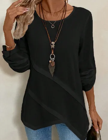 Bluza SHEIN, negru