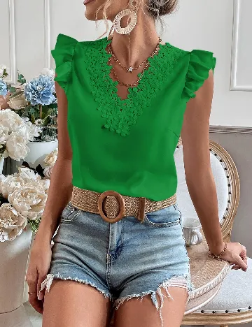 Bluza SHEIN, verde