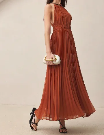 Rochie lunga SHEIN, maro