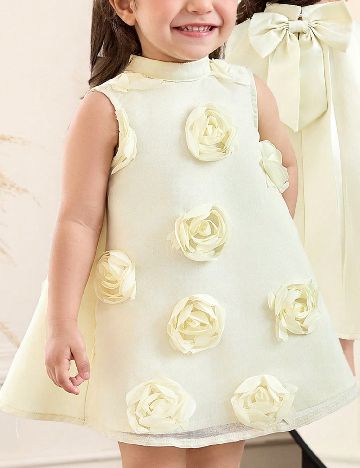 Rochie Shein Kids, ecru