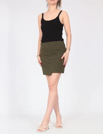 Fusta Bershka, verde