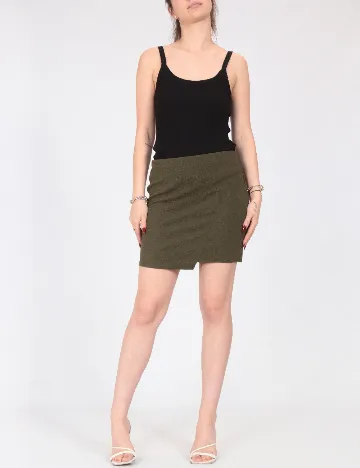 Fusta Bershka, verde