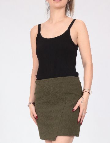 Fusta Bershka, verde
