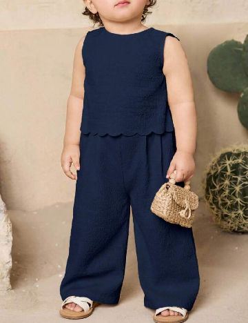 Compleu Shein Kids, bleumarin