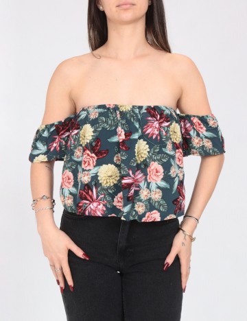 Top Pull&Bear, floral