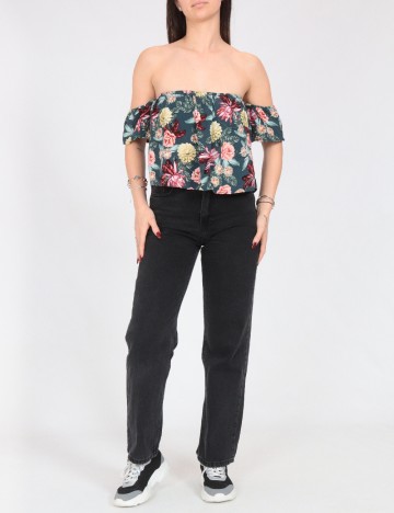 Top Pull&Bear, floral