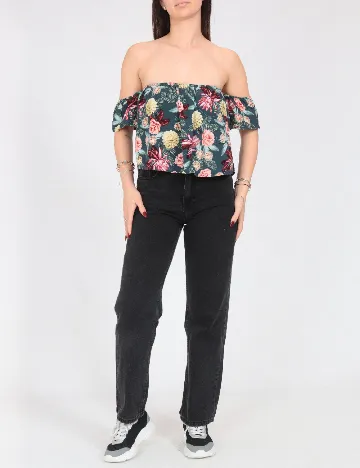 Top Pull&Bear, floral