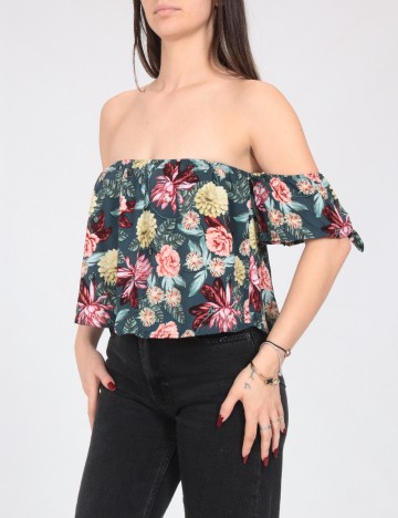 Top Pull&Bear, floral