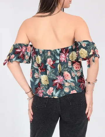Top Pull&Bear, floral