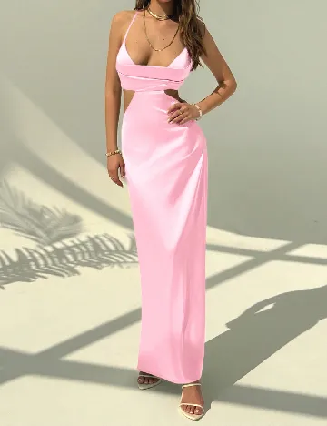 Rochie lunga SHEIN, roz