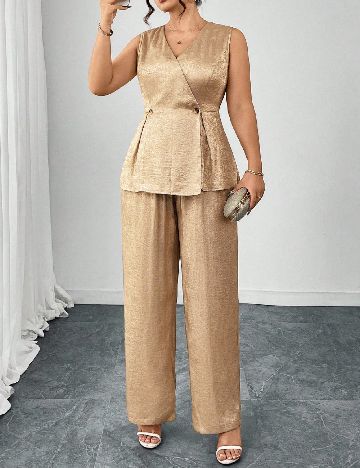 Compleu SHEIN CURVE, auriu