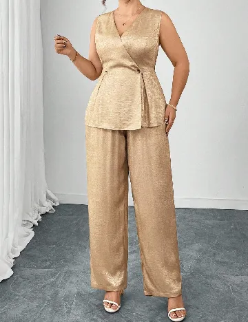 Compleu SHEIN CURVE, auriu