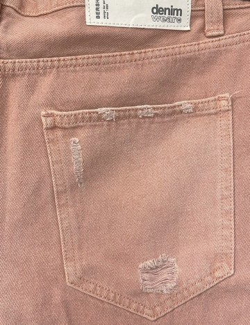 Pantaloni scurti Bershka, roz