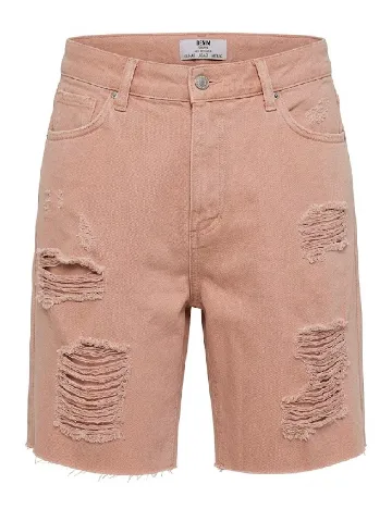 Pantaloni scurti Bershka, roz