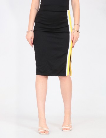 Fusta Pull&Bear, negru