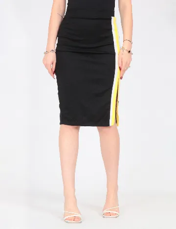 Fusta Pull&Bear, negru