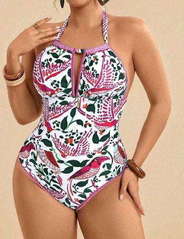 Costum de baie SHEIN CURVE, mix culori
