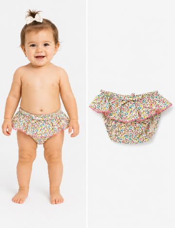 Chilot de  baie Zara, floral print