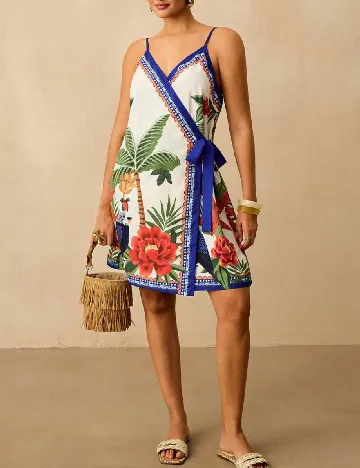 Rochie scurta SHEIN CURVE, mix culori
