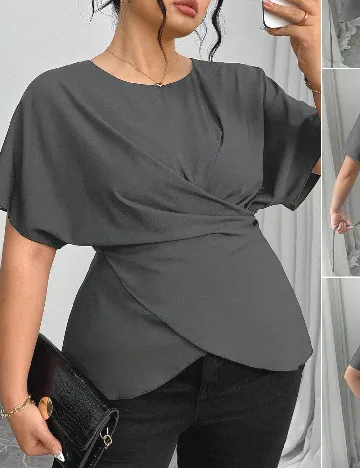 Bluza SHEIN CURVE, gri