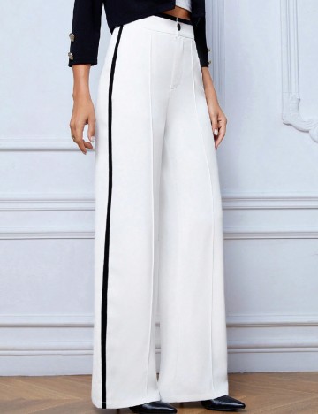 Pantaloni SHEIN, alb