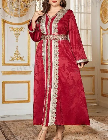 Rochie lunga SHEIN CURVE, rosu