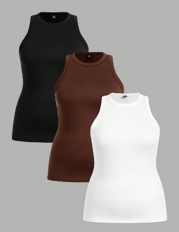 Set Maiouri 3 bucati SHEIN CURVE, mix culori