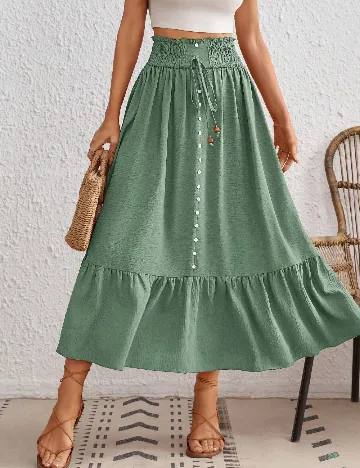 Fusta SHEIN, verde