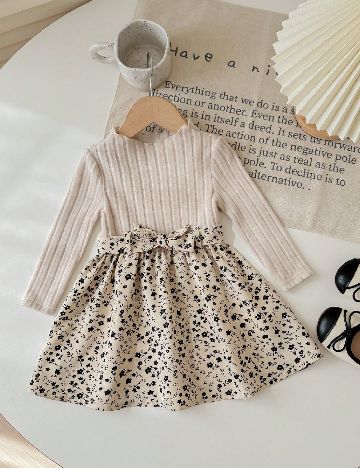 Rochie Shein Kids, crem