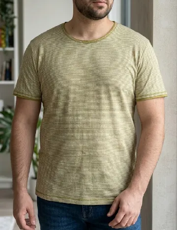 Tricou Zara, galben